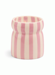 Керамична соева свещ Падивакс на райета в кутия Cabana Лавандула - Гръцки пясък